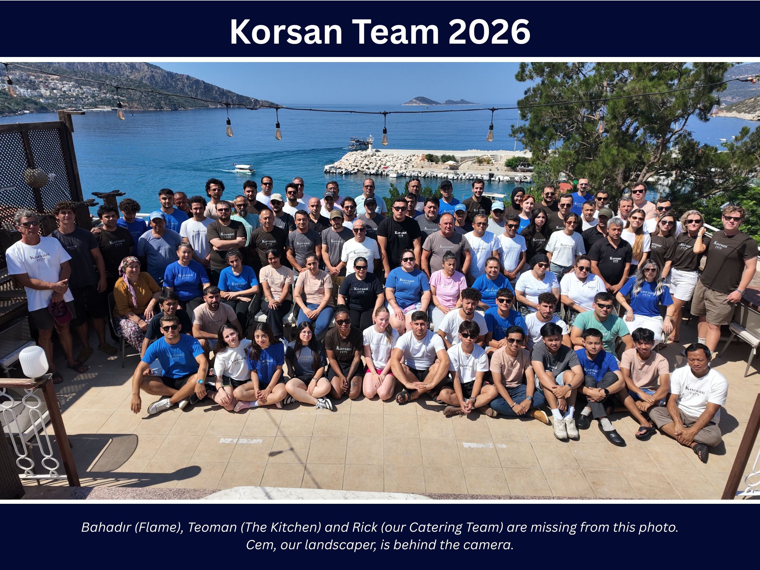 Bahadir from Flame, Teoman from The Kitchen and Rick from our catering team are missing from the picture (1)